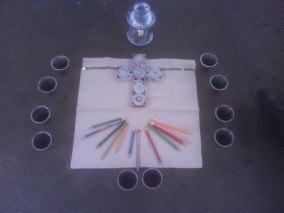 Pencils Our centrepiece