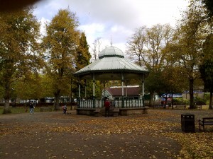 Autumn at the bandstand